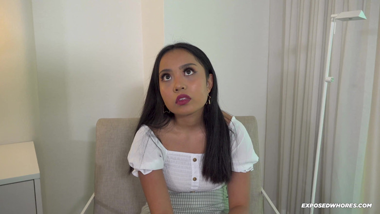 Exposed Whores Media: Asian Teen Luna Mills Gets Creampied
