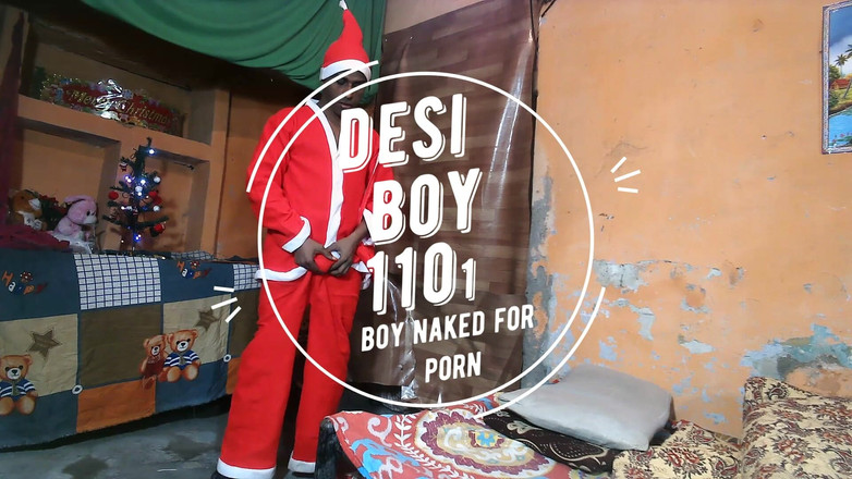 Desiboy110Ankit: Chàng trai Chrismas vui vẻ khiêu dâm desiboy và thủ...