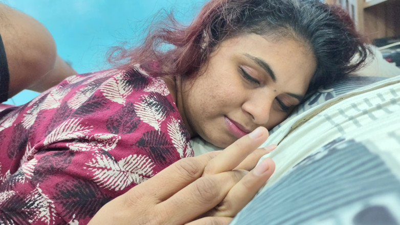 Vaigavarun45: Dragoste cu sărut în cur, fată malayali sărut cu fund sexy...