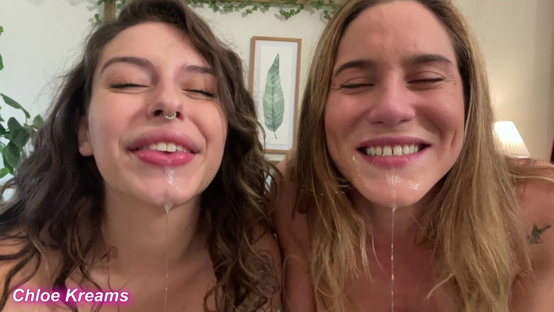 Chloe Kreams: MILF e io che di makeout! Bacio di lesbiche tettone...