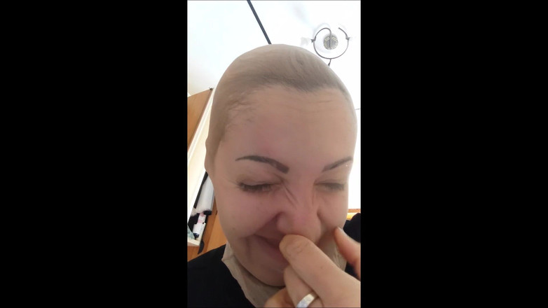 savannahamatoriale: 顔に靴下!