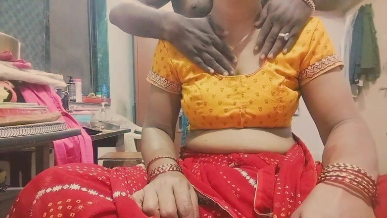 Hemant: Fuxcking torride en levrette dans un sari