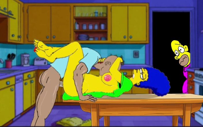 Octopussy Lovers Club: Evli ev hanımı mutfak masasında sikilirken kocası kapının arkasında sessizce...