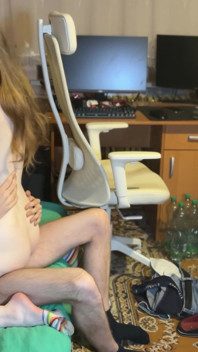 Smyslný a Vášnivý Cowgirl Sex Roztomilého Páru