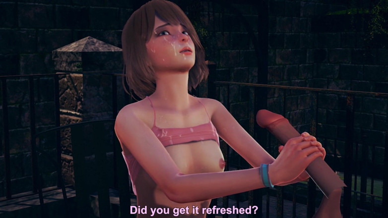 Waifu club 3D: Max menyentak zakar awak dengan keseronokan
