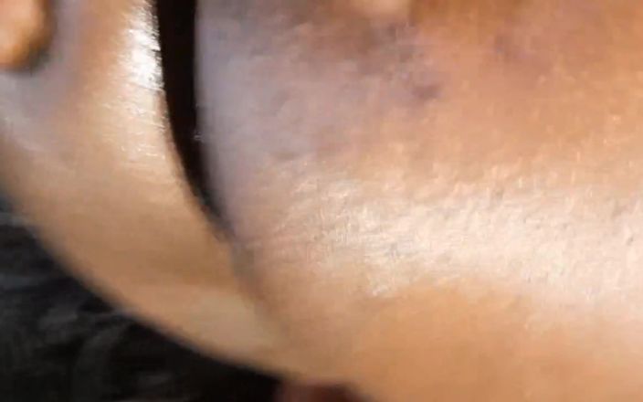 Super sexy ebony cuties: Grosse bite noire, sodomie profonde, levrette gémissante, doppg, creampie