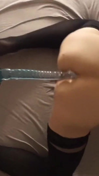 Dildo Verschwindet Tief w mieście Dem Arsch Von Jungem Femboy
