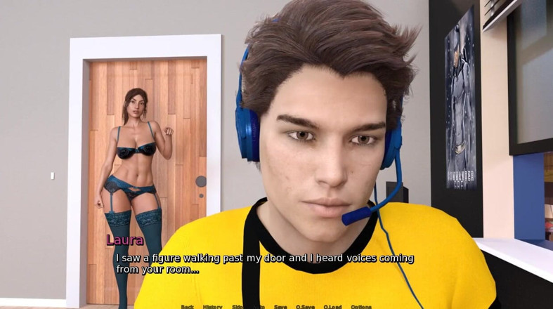 XXX Games Bunk: Laura lustful secret - spel - rollspel - Laura avslöjade omedvetet sig själv