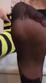 Nylon Feet JOI Princess