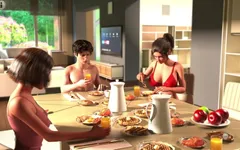 Jessie com ciúmes de sua meia-irmã mais velha - a incrível aventura de pau enorme