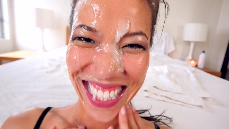 Perfect Porno: Adorable Asian face fucked sloppy