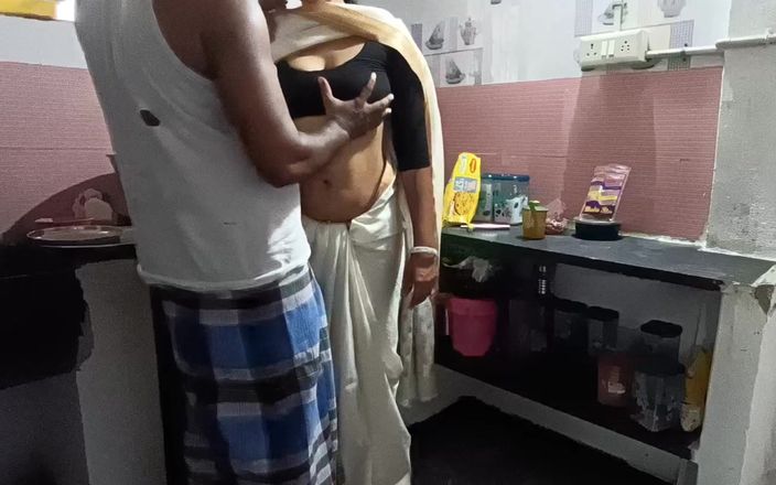 Inba: Südindische hausfrau fickt Küche mit nachbarin