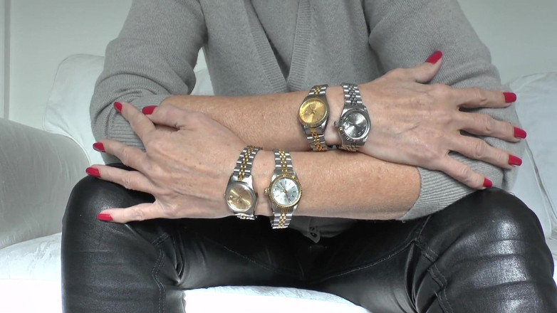 Lady Victoria Valente: Moje luksusowe zegarki sprawiają, że jesteś tak napalony, JOI, Lady Victoria...