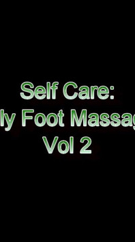 Self Care tłusły masaż stóp Volume 2