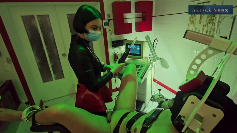 Strict Senz: Dr Lady Medea Badanie Dziwaczny Ard Bondage CBT I Inspekcje...
