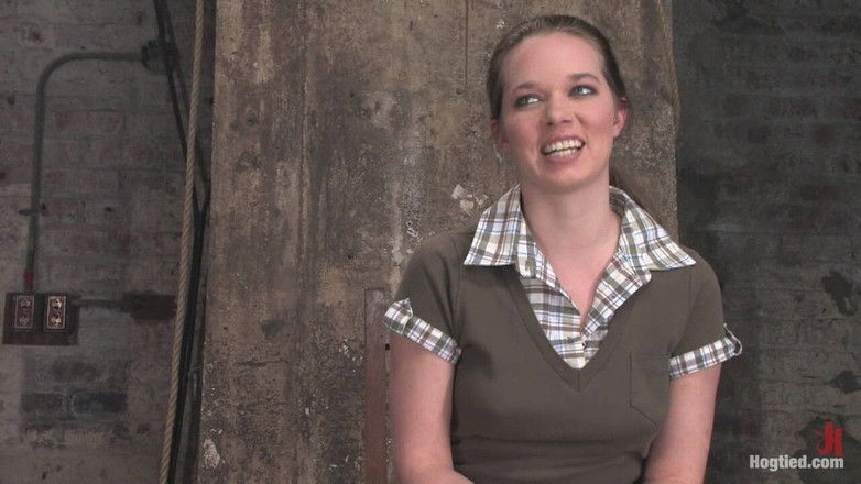 Hogtied by Kink: Devaun in Her First Hogtied Shoot Suffers Though a Real...