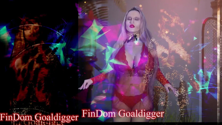 FinDom Goaldigger: ロシア語と混ざり合った愛中毒のチンピラ