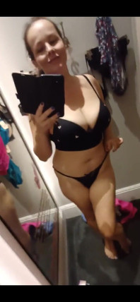 Another Quick Sneaky Try on Video. a Proper Video Will Definitely Be Coming. Look at My Cleavage!