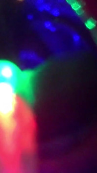¡¡¡asombroso!!! Hago Una Garganta Profunda Manguera De Luces De Navidad Super Largo!!!