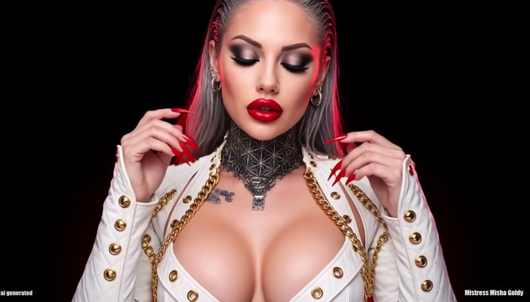 Goddess Misha Goldy: Відьма доїть. Ти думаєш, мої очі чарівні? Доведіть це своїм членом