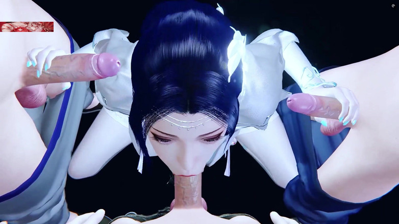 X Hentai: Pixel Enchantress: Dewi Semok Virtual - Hentai Animasi 3D