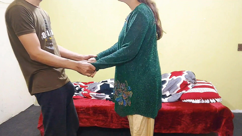 Pakistani CoupleX: Indische bhabhi wird vom nachbarn vor ihrem ehemann, klares audio