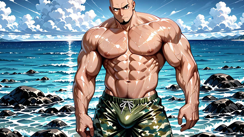 Erotic Man: AIポルノの筋肉男たちがソフトコアの膨らみをミックス