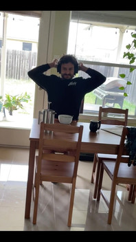 Me Trying to Seduce Him While He's Having Breakfast and Listening to the News