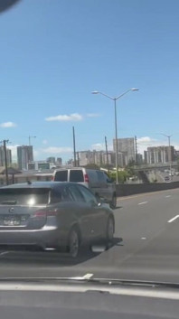 Bare Pussy While Driving