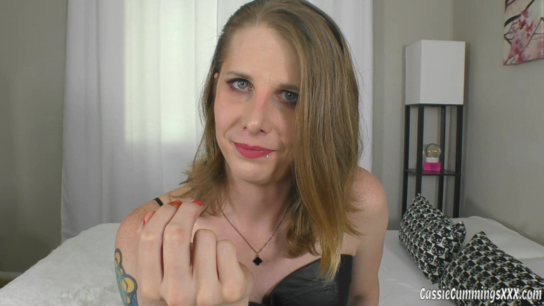 Cassie Cummings: Be a Good Boy and Eat Your Cum JOI
