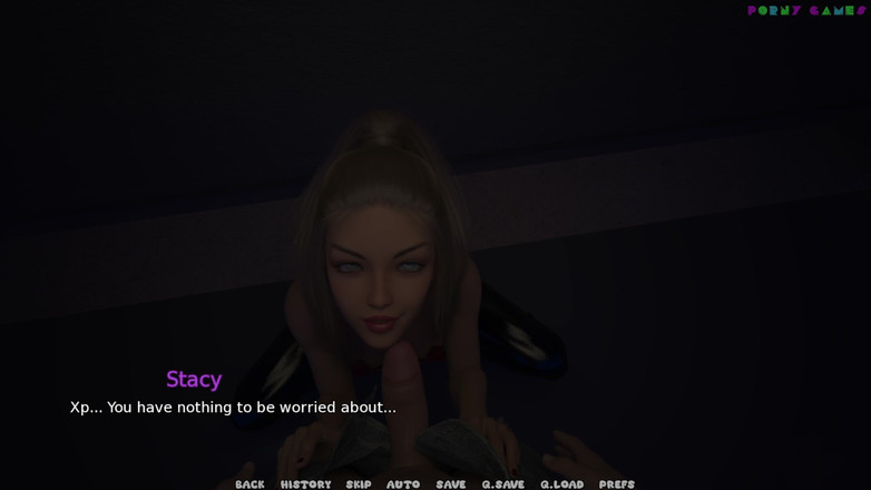 Porny Games: Моя італійська дружина від hornydogstudio - Стейсі входить в гру, мінет на стоянці 11