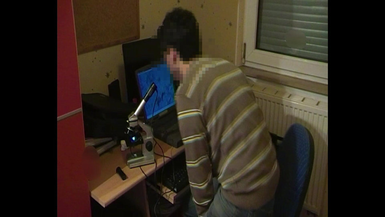 Mark Hannes: Bambola del sesso creampie scopata in piedi masturbazione con sperma...