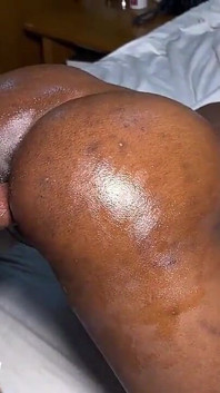 Chocolate Teen Creaming and Getting Fucked She Struggles with This Big Fat Dick