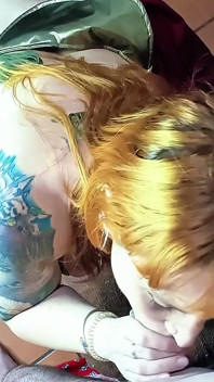 Blowjob, Anal and a Huge Cumshot in Her Big Boobs