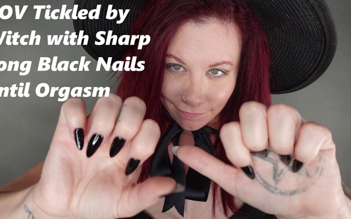 Deanna deadly: POV chatouillé jusqu’à l’orgasme par une sorcière aux longs ongles...