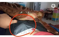 Straight Friend Big Monster Cock in Underwear