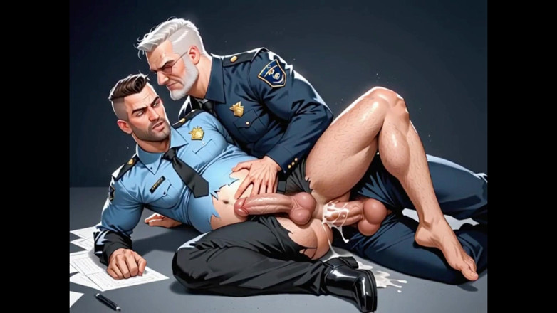 Real narrated fantasy Hentai: L'ufficiale di polizia di New York fa sesso anale con...