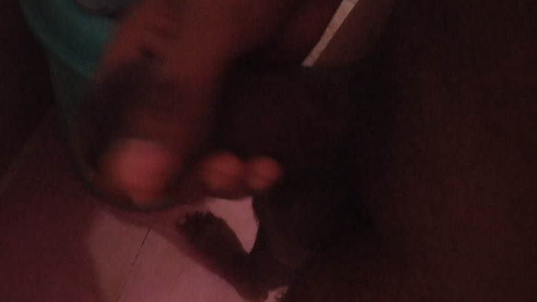 Tamil 10 inches BBC: Sesi pagi-pagi sama raksasa pria kulit hitam tamil dengan raksasa