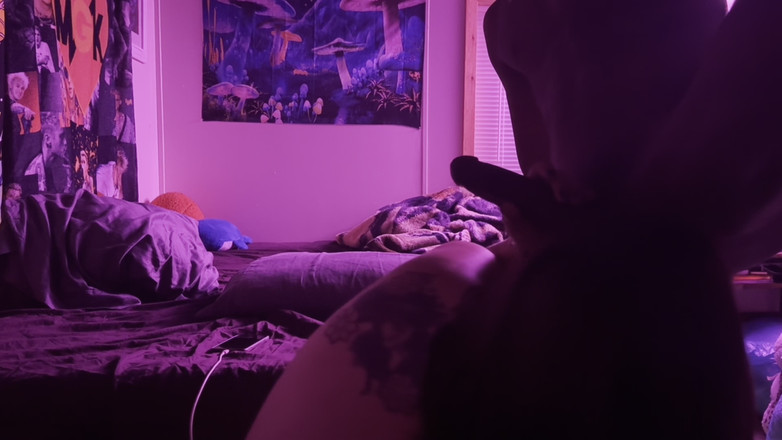 TheRealBigDaddyKJ: Bigdaddykj : une BBW gothique à gros nichons reçoit une grosse bite...