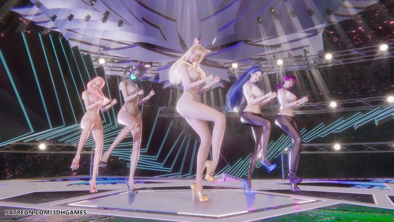 3D-Hentai Games: [mmd] シークレットナンバー - セクシーなストリップティーズ リーグ・オブ・レジェンド 無検閲変態