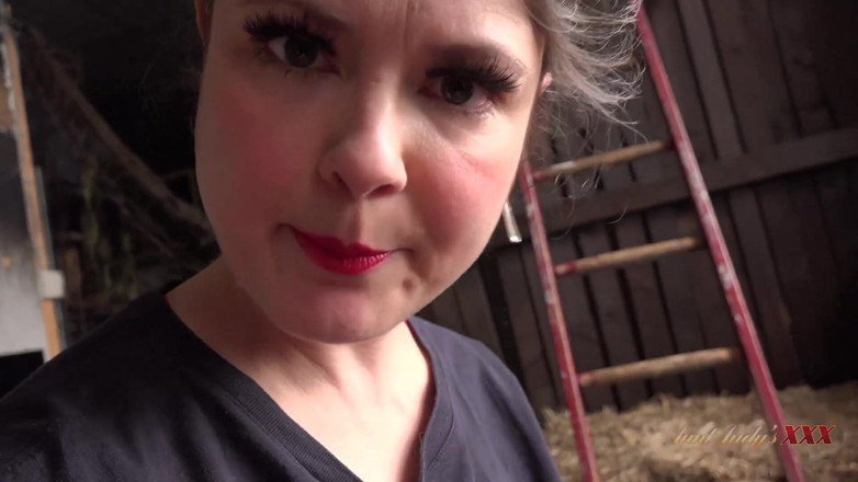 Aunt Judy's XXX: AuntJudysXXX - Fucking your milf stepmom Aurora in the barn (POV)
