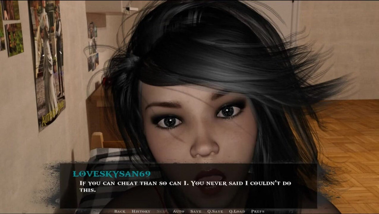 LoveSkySan69Real: Rakan sebilik dari neraka bahagian 1 Succubus seksi oleh Loveskysan69