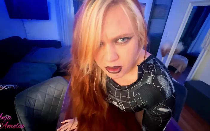Anja Amelia: Spider Girl Used Hard - DP, Ass Slapping &amp; Loss of Control