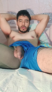 Stepdaddy Masturbates While Talking Dirty and Hot.