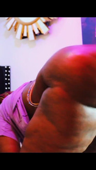Tlustý zadek SSBBW Ve stoje Twerking naolejovaný zadek