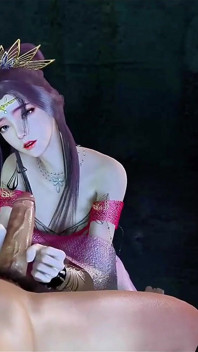 Zeița seducătoare a fanteziei animate - animație 3D Hentai