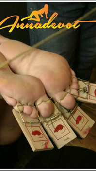 BDSM - He Plays on My Feet and My Toes, Quite Hard, Because I'm Extremely Sensitive There, but It Makes You Horny.