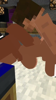 Minecraft Fapcraft: Fazclaire'in gece kulübü baskısı frennie, freddie, götten ve amından sikişiyor