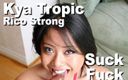 Edge Interactive Publishing: Kya Tropic &amp;amp; Rico Strong Suck Fuck Facial 