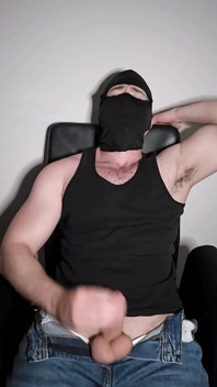 Phantomgentx - Jeans Bulge dalam Putih Calvin Klein - Otot Daddy Squirts Dick